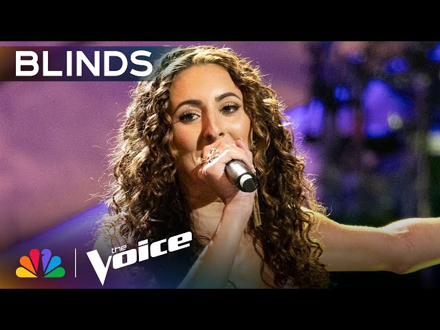 Angie Rey Fulfills Her Dream Performing "Penthouse" for Kelsea | The Voice Blind Auditions | NBC