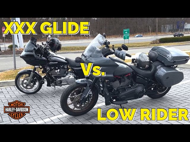 Harley Comparison Road Glide Vs. Low Rider ST