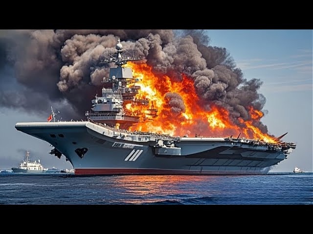 North Korea's only largest aircraft carrier was destroyed by Ukrainian forces!