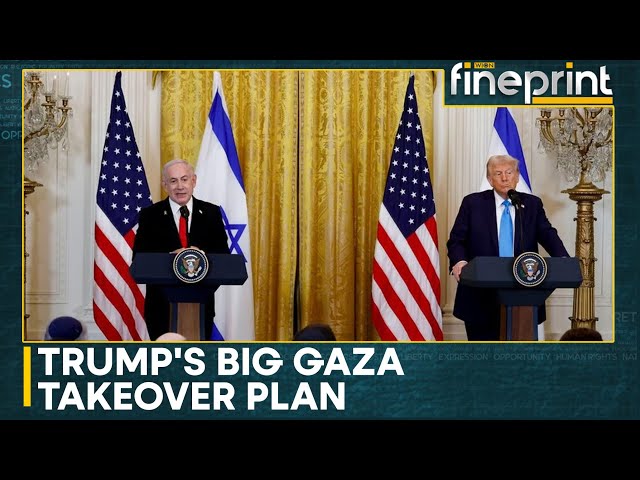 Donald Trump's Gaza Takeover Plan Announcement Creates Ripples | WION Fineprint