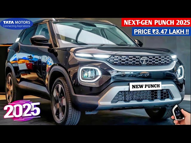 9 February होगी Next-Gen PUNCH Launch🇮🇳|| 2025 TATA PUNCH FACELIFT🔥|| ₹3.27 Lakh Price Book Now.👌👌