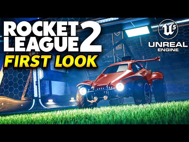 FIRST LOOK at Rocket League 2 Gameplay (Unreal Engine 5) - April Fools 2023