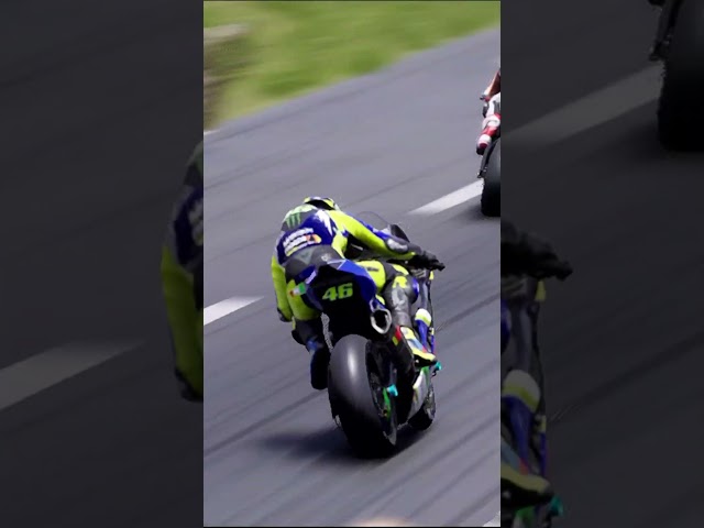 Aggressiver Einsatz von Valentino Rossi auf der Isle Of Man TT Southern 100 #ride5 #valentinorossi