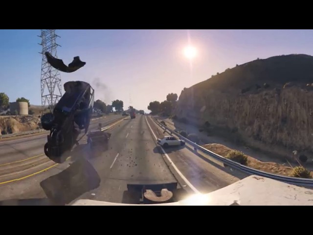 GTA V - 360 degree Phantom Wedge cruising (test video)