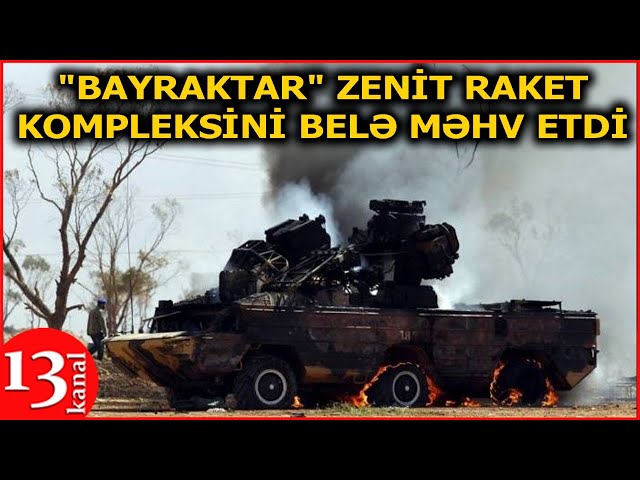 “Bayraktar TB2” Rusiyanın zenit-raket kompleksini belə MƏHV ETDİ