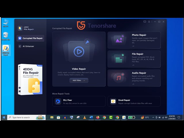 Best Tool To Repair Any Corrupted/Damaged Files - 4DDiG File Repair Full Review 2025