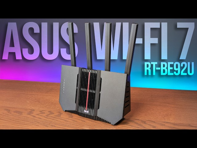 ASUS RT-BE92U Wi-Fi 7 Router | Unboxing & Speed Test Results!