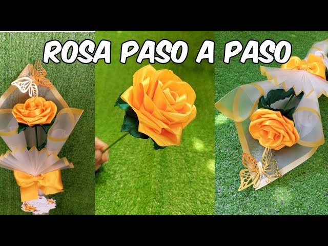 tutorial de rosa eterna paso a paso