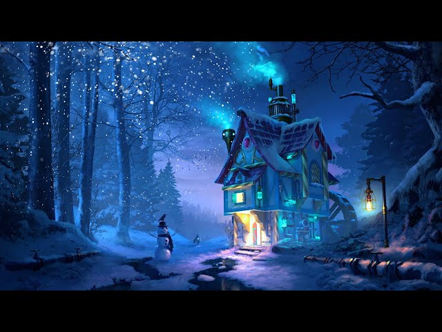 Christmas Eve Ambience - Music for the Christmas Night - Christmas Fairy Tale Night