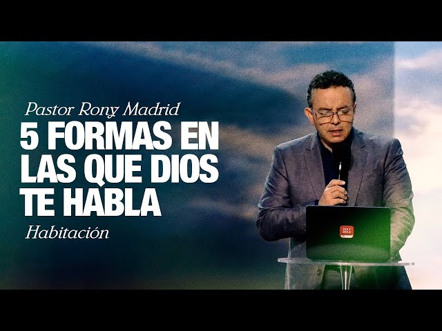 5 formas en las que Dios te habla (y tal vez no las habías notado). | Pastor Rony Madrid