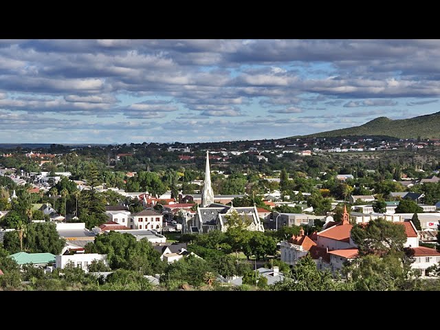 GRAAFF REINET DRIVING TO CRADOCK - SOUTH AFRICA.