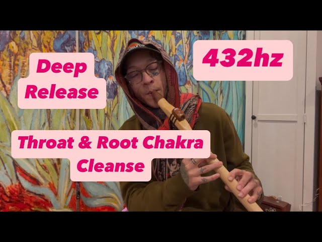 Hijaz Flute 432Hz | 20-Min Sound Cleanse for Throat & Root Chakra Alignment