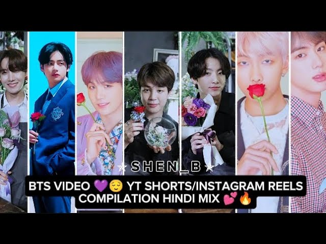 BTS VIDEO 📷 YT SHORTS/IG REELS COMPILATION💜#bts#rm#jin#suga#jhope#jimin#taehyung#jungkook @BTS 🔥👌🏻