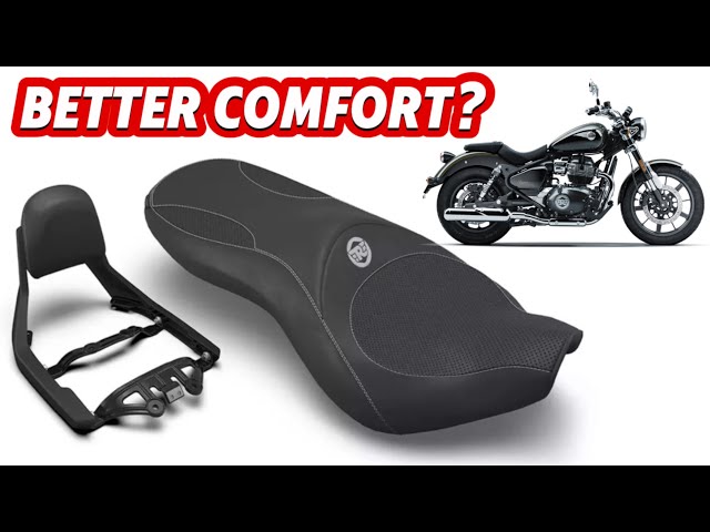 Super Meteor 650 TOURING seat fitting and REVIEW