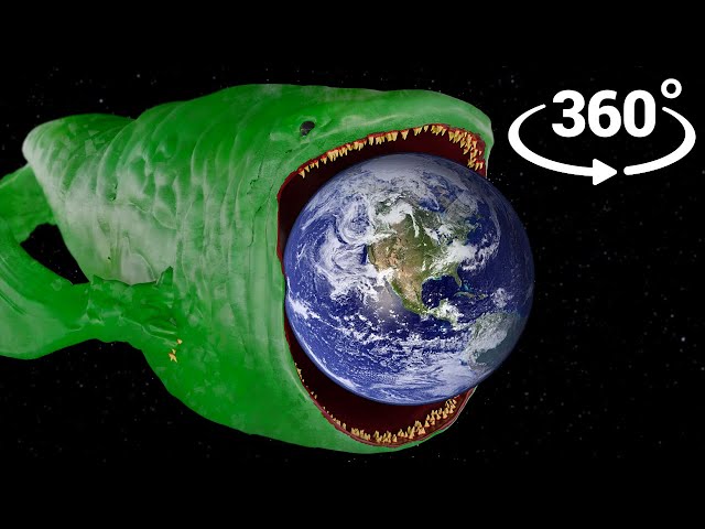 Giant Bloop SWALLOWS the Earth - 360º/VR (The Bloop)