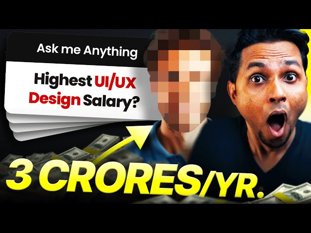 UI/UX Designer Gets ₹3 CRORES SALARY In India? | 100K Special QnA | Saptarshi Prakash