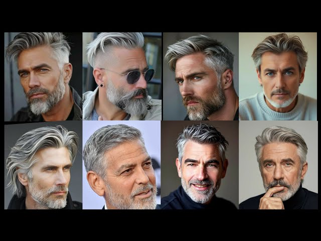 Popular Hairstyles for Men Over 60 - Short, Long, and Medium Ideas