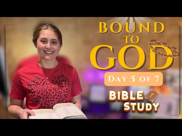 “Confidence In Gods Promises” | Devotion | BOUND TO GOD SERIES | Bible Study Devotion | Delighted