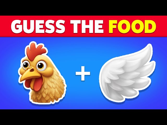 Guess The Food By Emoji 🤔🍔🍕 70 Levels Emoji Quiz