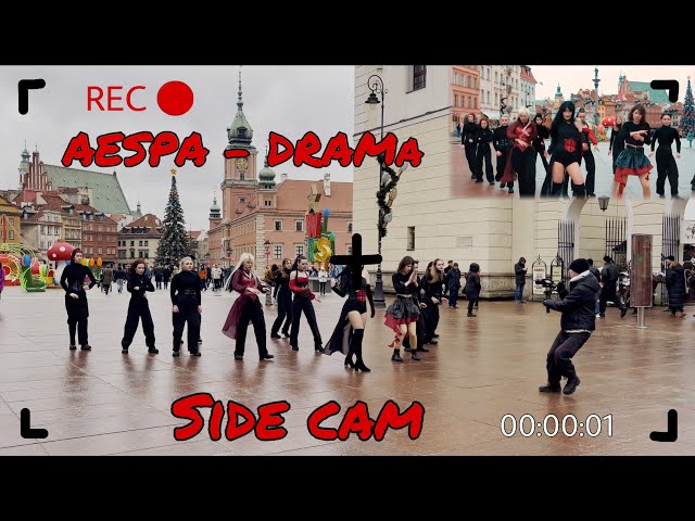 [KPOP IN PUBLIC | Poland ONETAKE] aespa 에스파 'Drama' SIDE CAM [dance cover by Cerberus DC | Ukraine]