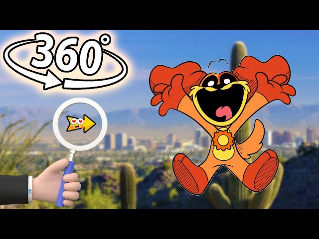 🎉 360 VR FINDING CHALLENGE SMILING CRITTERS CARTOON POKEDANCE 5 LOCATIONS