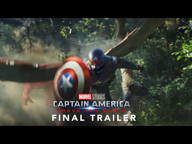 Captain America: Brave New World | Final Trailer | Anthony Mackie, Harrison Ford