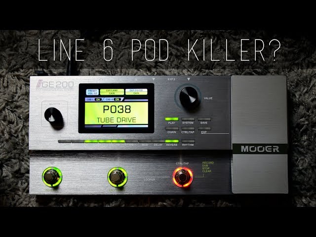 Mooer GE200 - Line 6 POD Killer? | In-Depth Review / Metal Demo