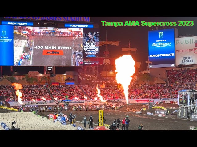 FULL RACE HD: 2023 AMA Supercross 450SX MAIN EVENT Tampa Monster Energy