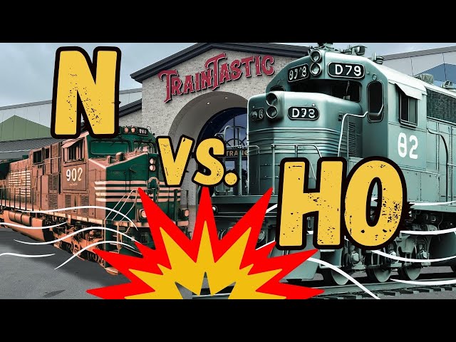 World's Largest - HO Scale & N Scale Trains - Model Railroad Museum Action Highlights Traintastic