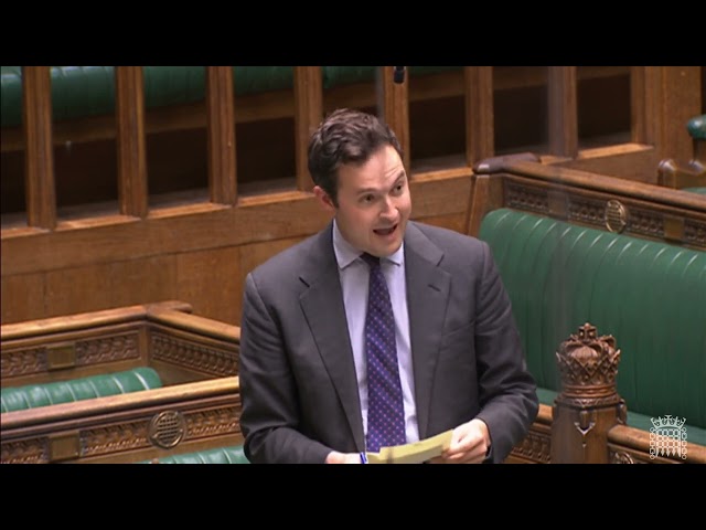 Anthony Mangnall MP: Urgent Question on South West Water and Brixham contamination