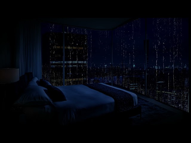 🏙️ "Rainy City Night: The Soft Sound of Rain and the Cozy Atmosphere for Sleep"