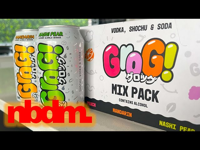 Grog by Cold Ones: Nashi Pear & Mandarin Grog Review