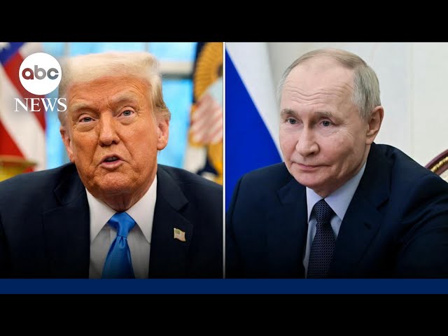 Trump says he spoke with Putin about ending war in Ukraine