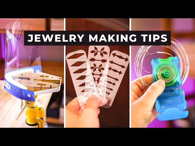 TIPS & HACKS! 5 cool jewelry making tricks #9