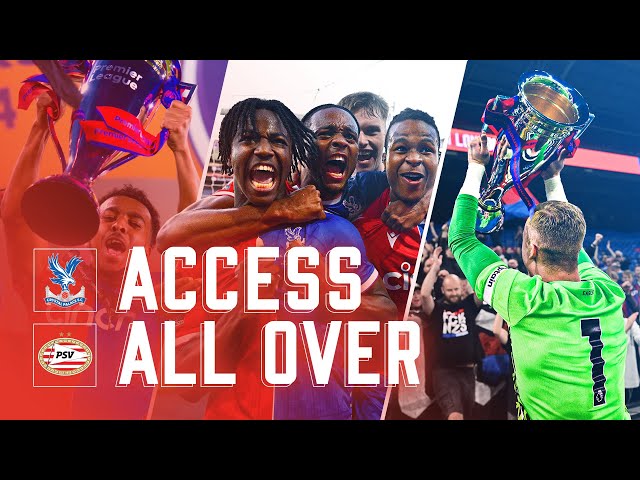 Pitch-side trophy lift | Access All Over: PSV Eindhoven (H)