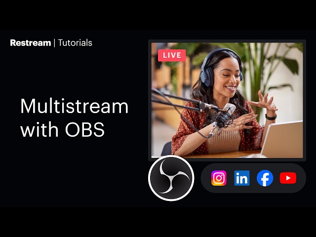 Easy way to multistream with OBS