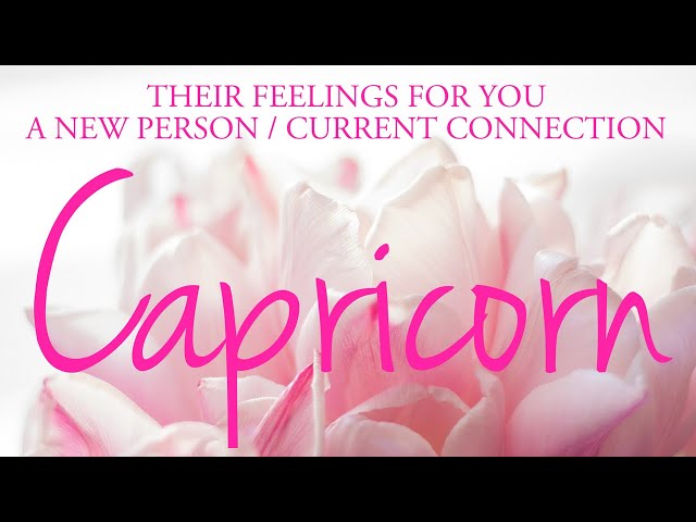 CAPRICORN love tarot ♑️ This Person Really Wants To Be With You Capricorn But Do You Want Them Too?