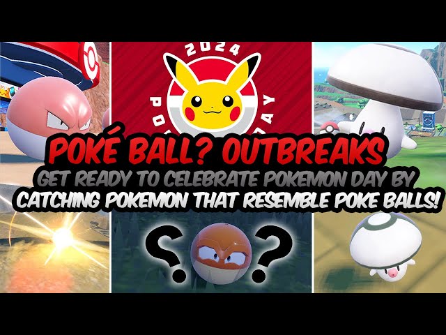 Poké Ball Mass Outbreak Event | Shiny Hunt Pokémon that resemble Poké Balls in Scarlet and Violet!!