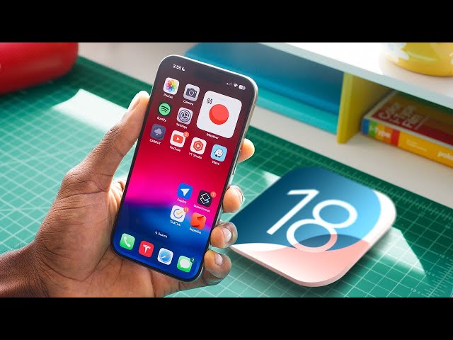 Marques Brownlee - iOS 18 Hands-On TOP 5 Features! [Technology Key Highlights Reaction]