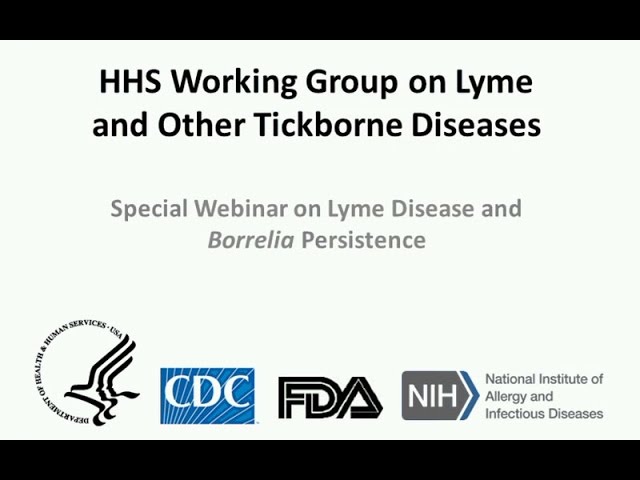 HHS Special Webinar on Lyme Disease Persistence