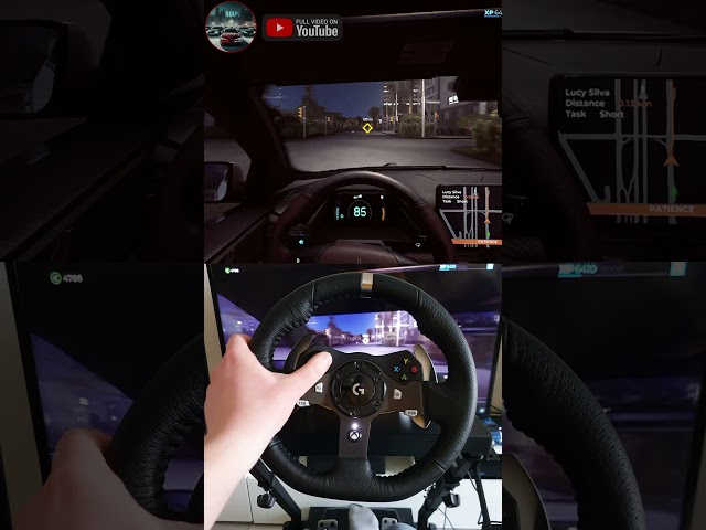 Taxi Life A City Driving Simulator - Finishing the first order - Logitech G920