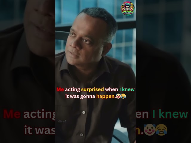 Me Acting Surprised When I Knew It Was Gonna Happen! 🤡😂 | Funny Tamil Meme | Comedy Shorts