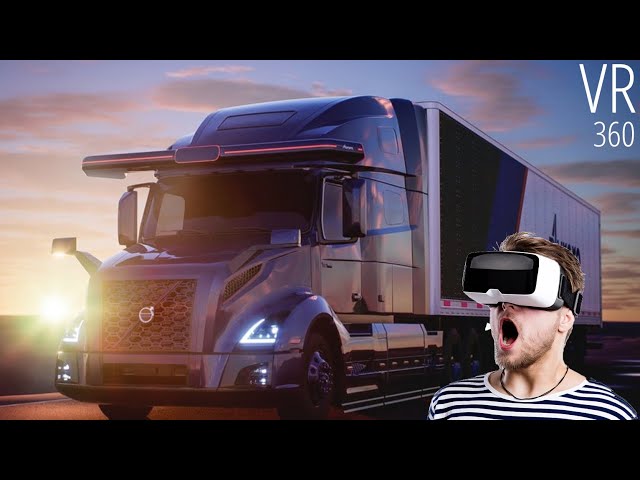 Virtual Reality Drive Thru Calgary. Highway 2 Canada.