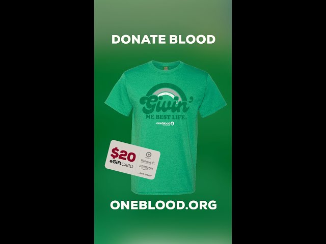 St. Patrick's Day OneBlood T-shirt!