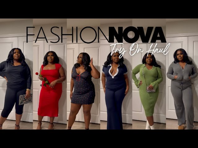 FASHION NOVA CURVE TRY-ON HAUL 2025 | MUST-HAVE LOOKS 🍒🫧 @FashionNova