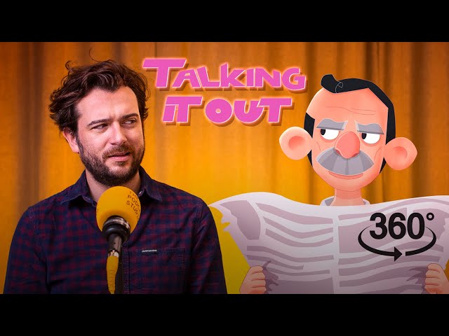 Seanie tries vaping? | Kevin McGahern behind-the-scenes 360 | Talking it Out