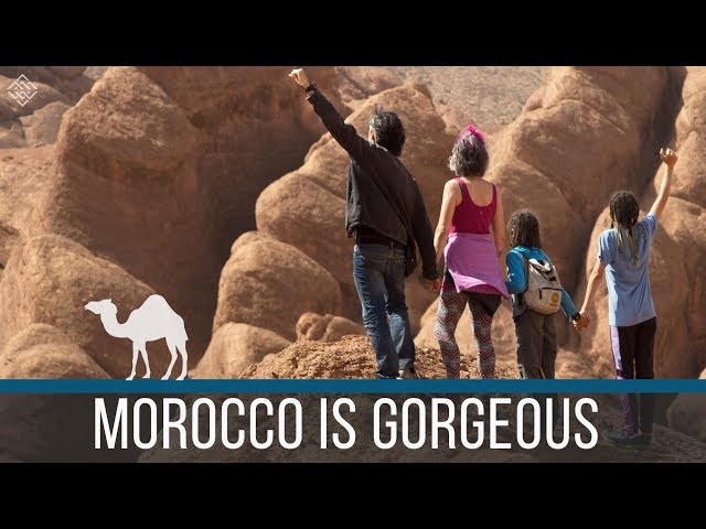 CROSSING INTO THE MOROCCAN DESERT | HIKING THE DADES GORGES | EPISODE 52