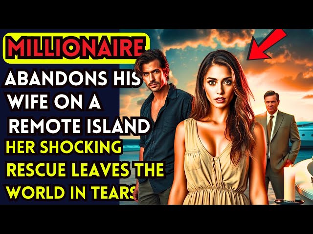 Millionaire Abandons His Wife on a Remote Island—Her Shocking Rescue Leaves the World in Tears!