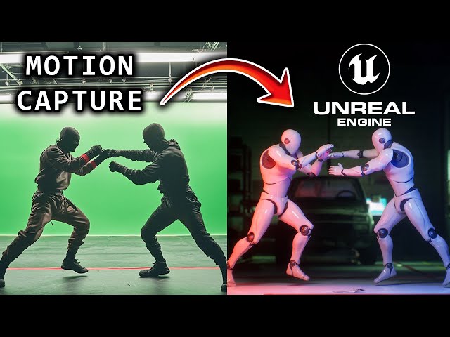 Unreal Engine Dual Character Combat | Motion Capture Animations