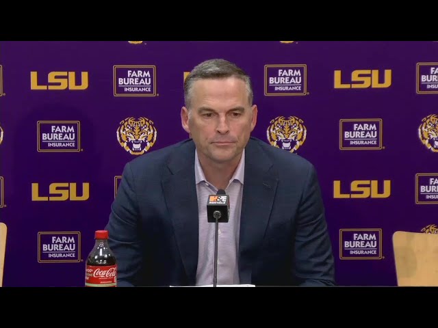 LSU Matt McMahon LOSS to Ole Miss postgame